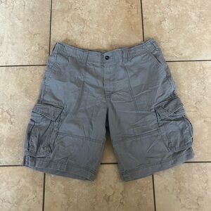 Grey Mossimo Cargo Shorts W40